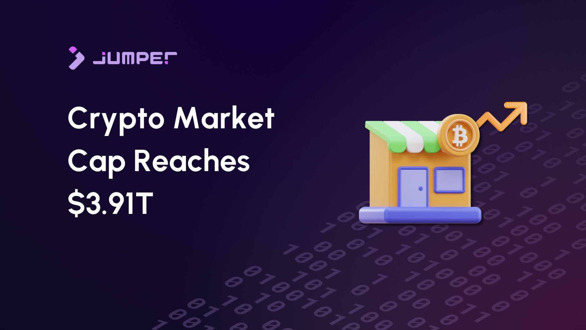 Jumper Learn | Crypto Market Cap Hits $3.91T in Q4 2024, ...