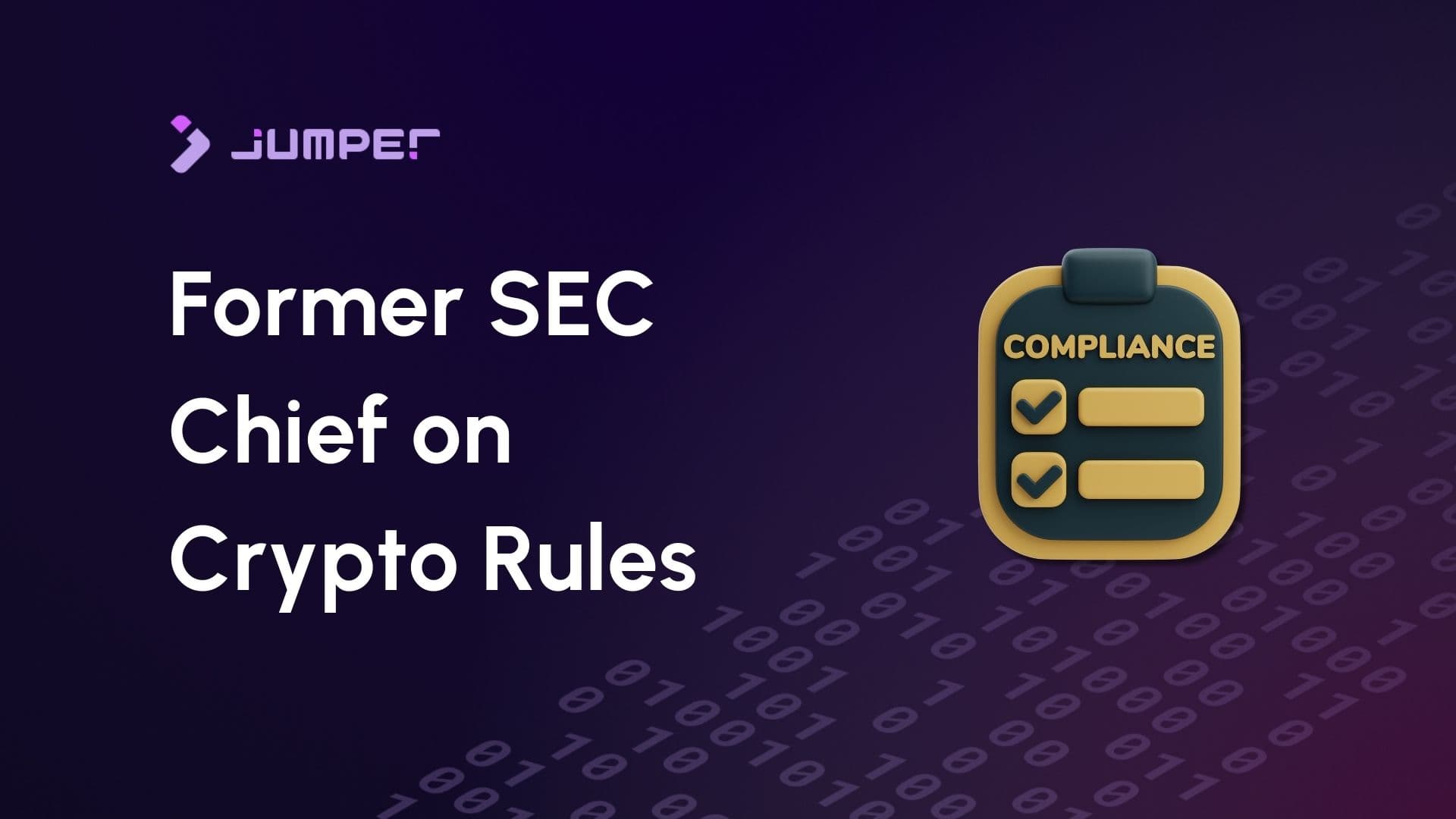 Former SEC Chief on Crypto Enforcement