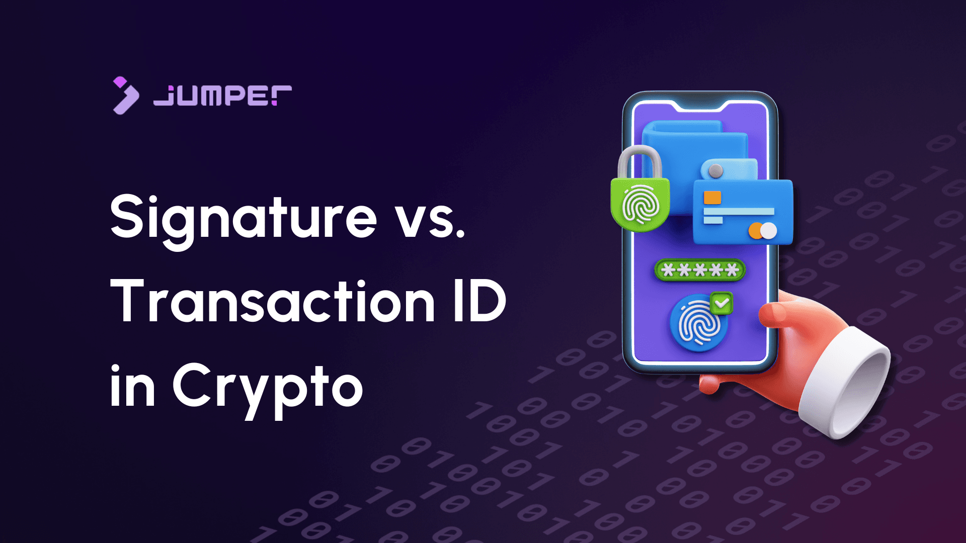 Jumper Learn | Is a Signature the Same as a Transaction I...