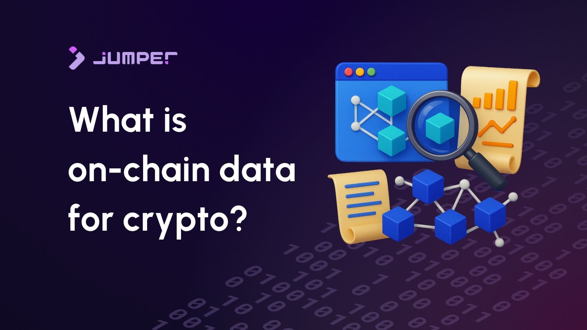 What is on-chain data for crypto?