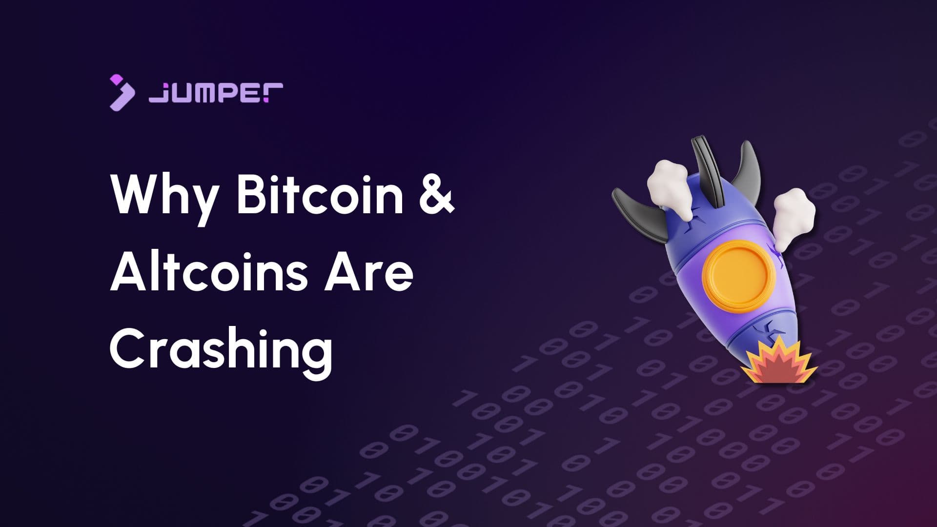 3 Reasons Bitcoin and Altcoins Are Crashing