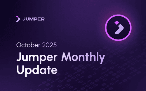 We Hit A New ATH in October — Jumper Monthly Update