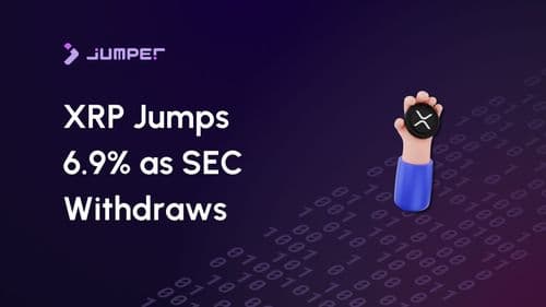 XRP Rallies 6.9% as SEC Withdraws Appeal